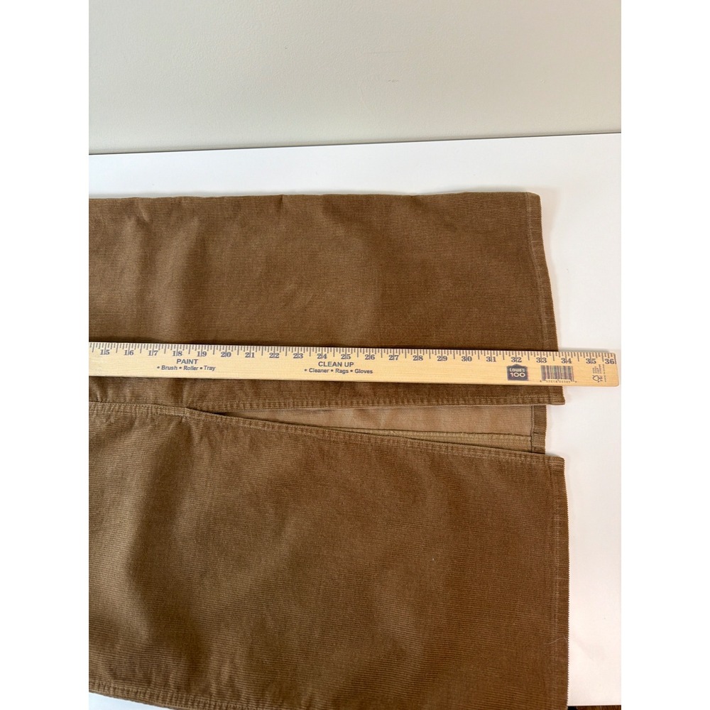 Vintage Jones New York Corduroy Maxi Skirt 8 Petite Western Retro Neutral Preppy - Picture 10 of 11